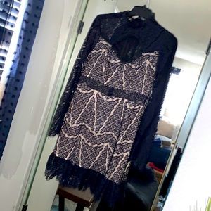 Special Occasion Black Lace Dress